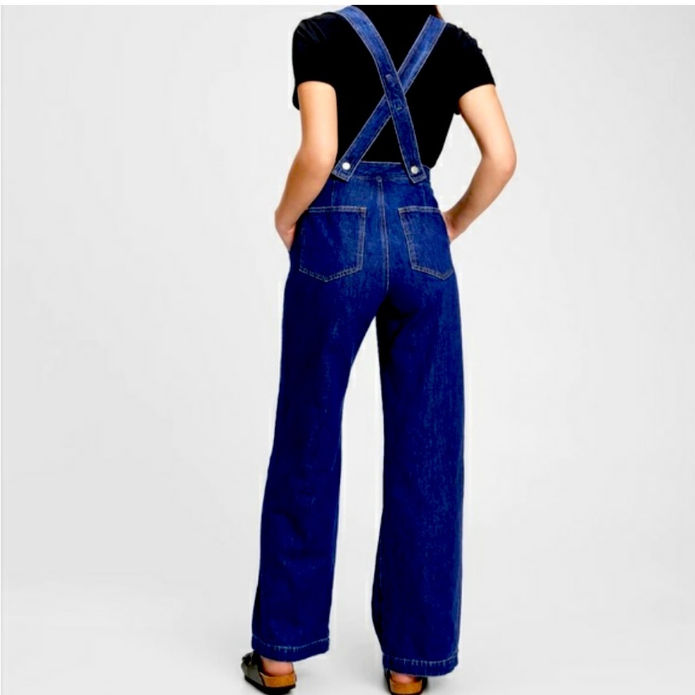 Gap Denim overalls/suspenders